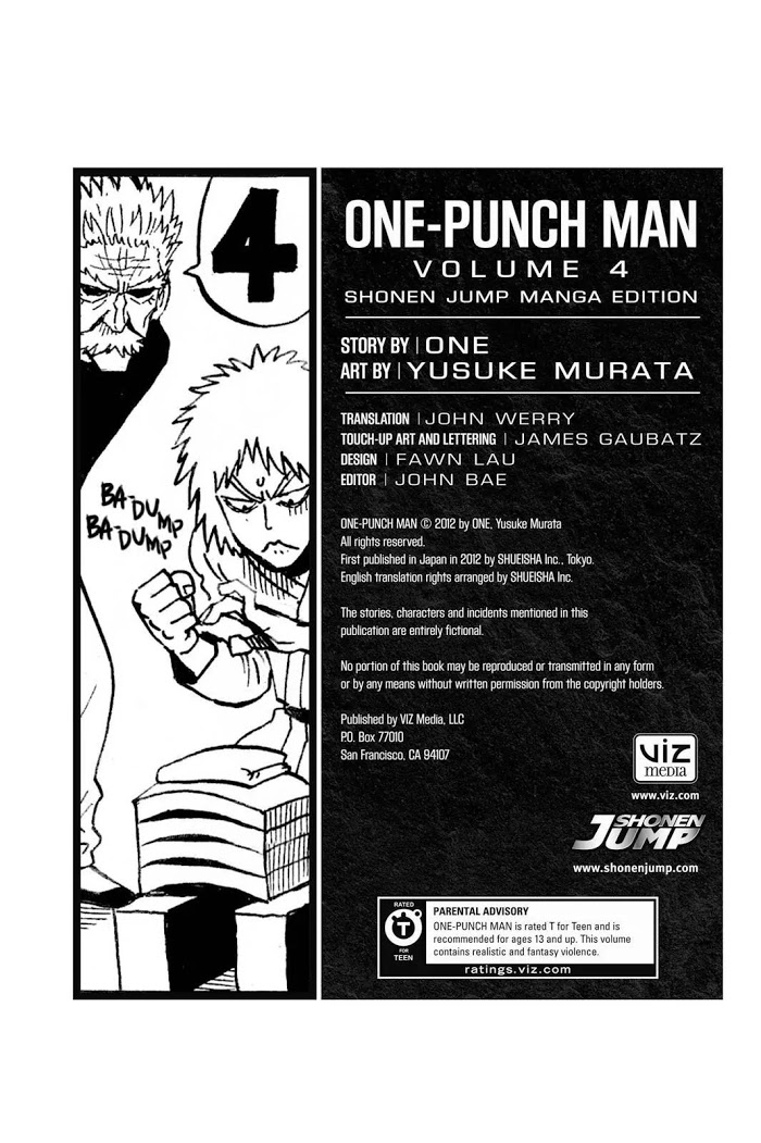 One Punch Man - Chapter 24.5 image 5